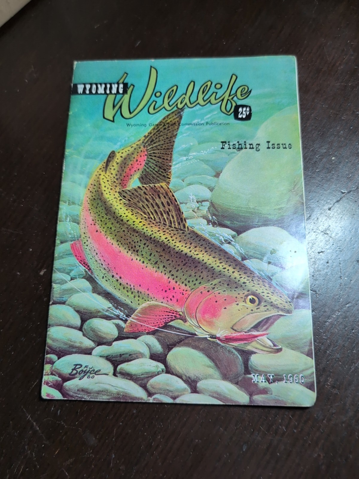 WYOMING WILDLIFE MAGAZINE 5 ISSUES EARLY 60s For 9.99