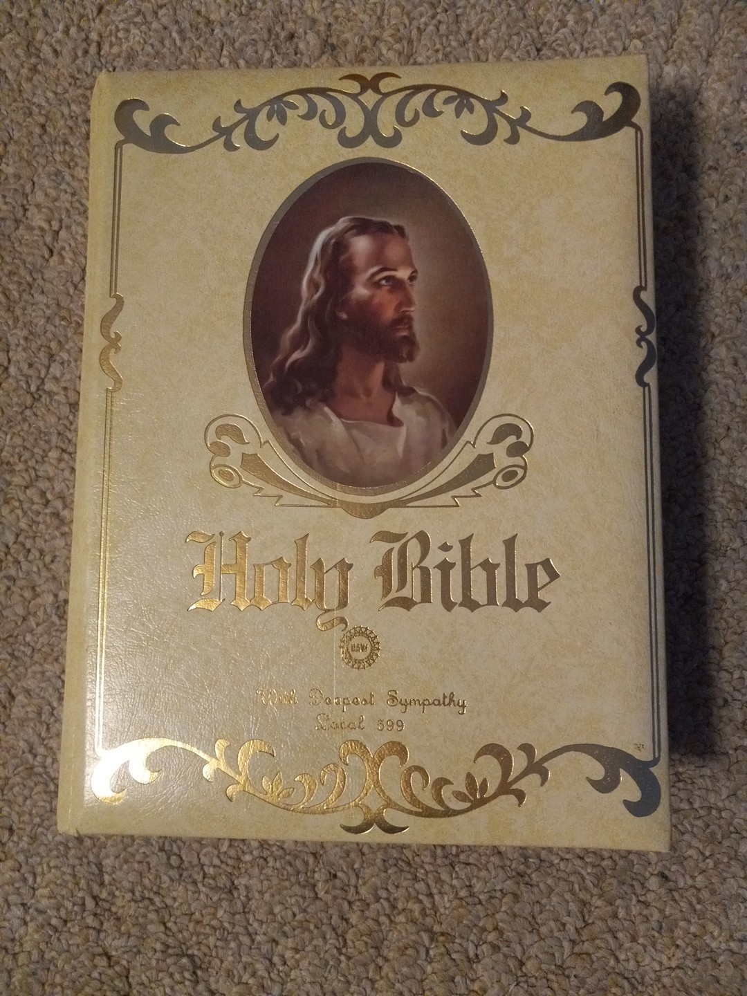 VTG 1971 Holy Bible The Classic Portrait Edition Royal King James Version KJV