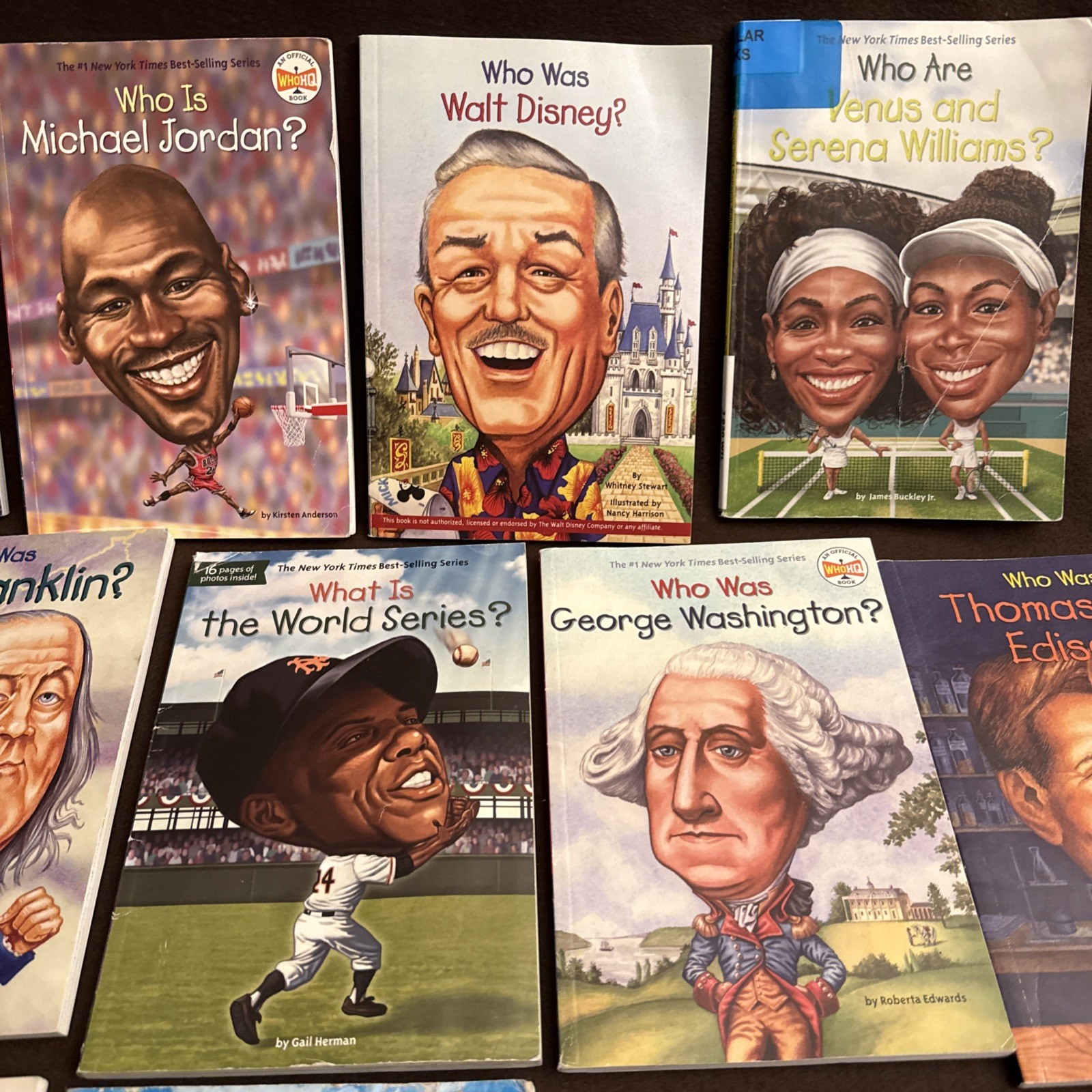 Lot 14 WhoHQ Books Who Is Who Was What Was Where Is What Were