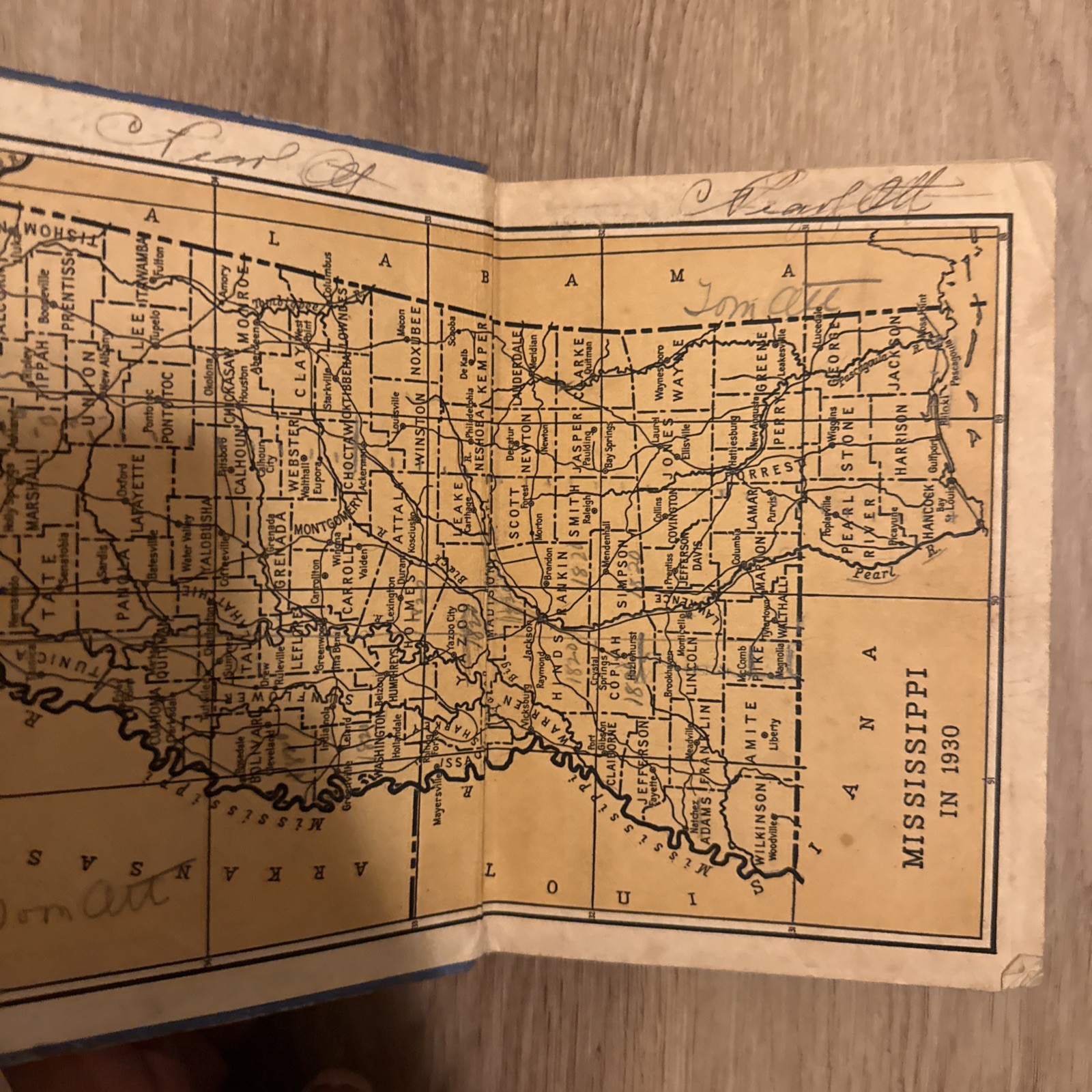 Mississippi History Sydnor Bennett Rare 1930 School History Book