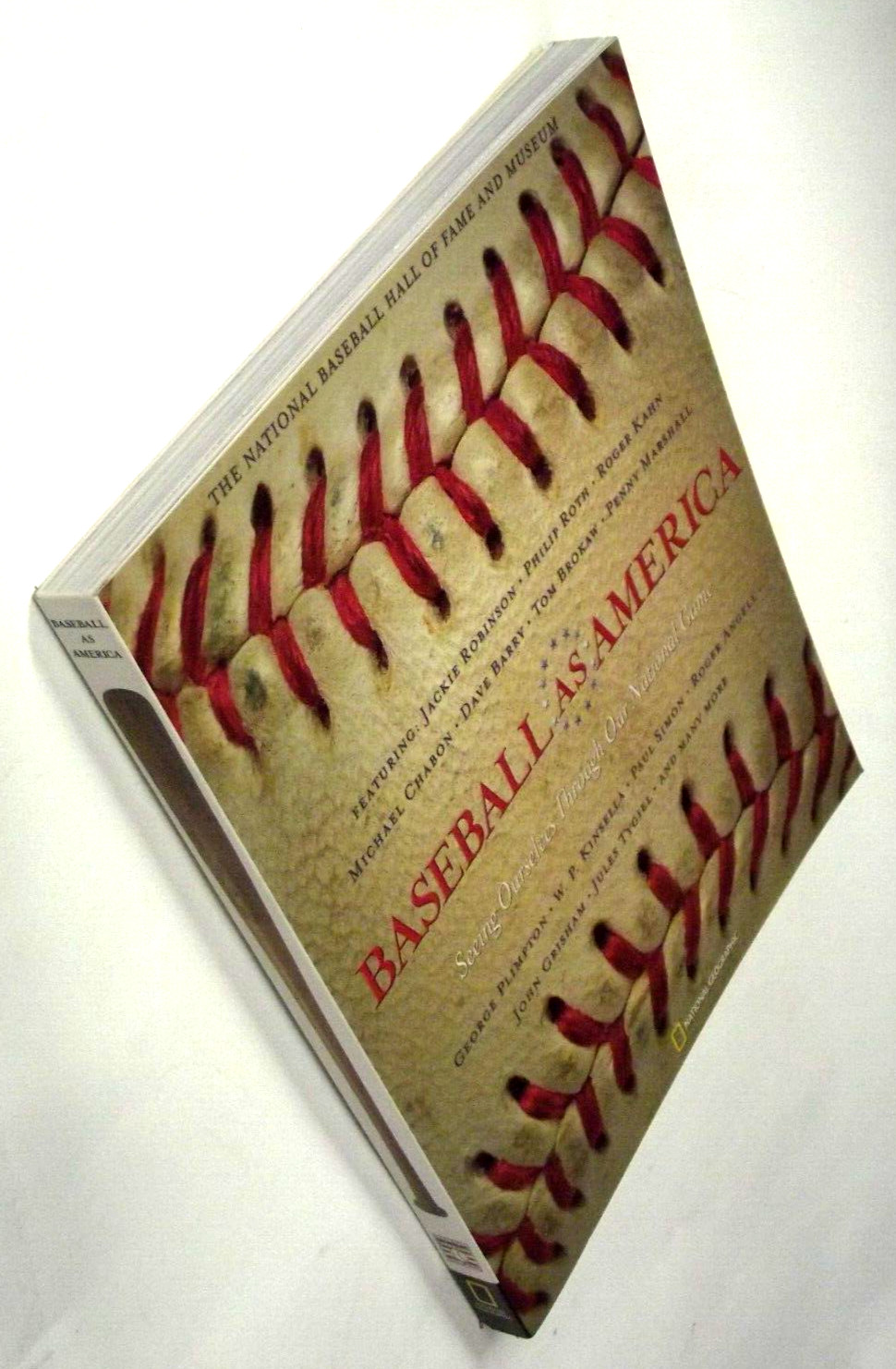 New 2002 Baseball As America BIG Picture Book 320 Pages Premium Cover Natl Geogr