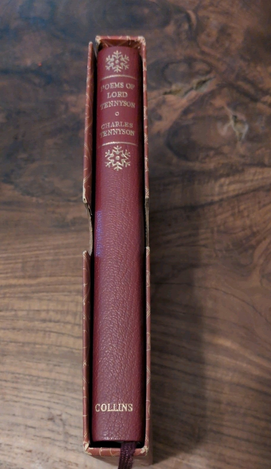 The Poems of Alfred Lord Tennyson Inc. Red Leather & Slipcase 1969 Collins