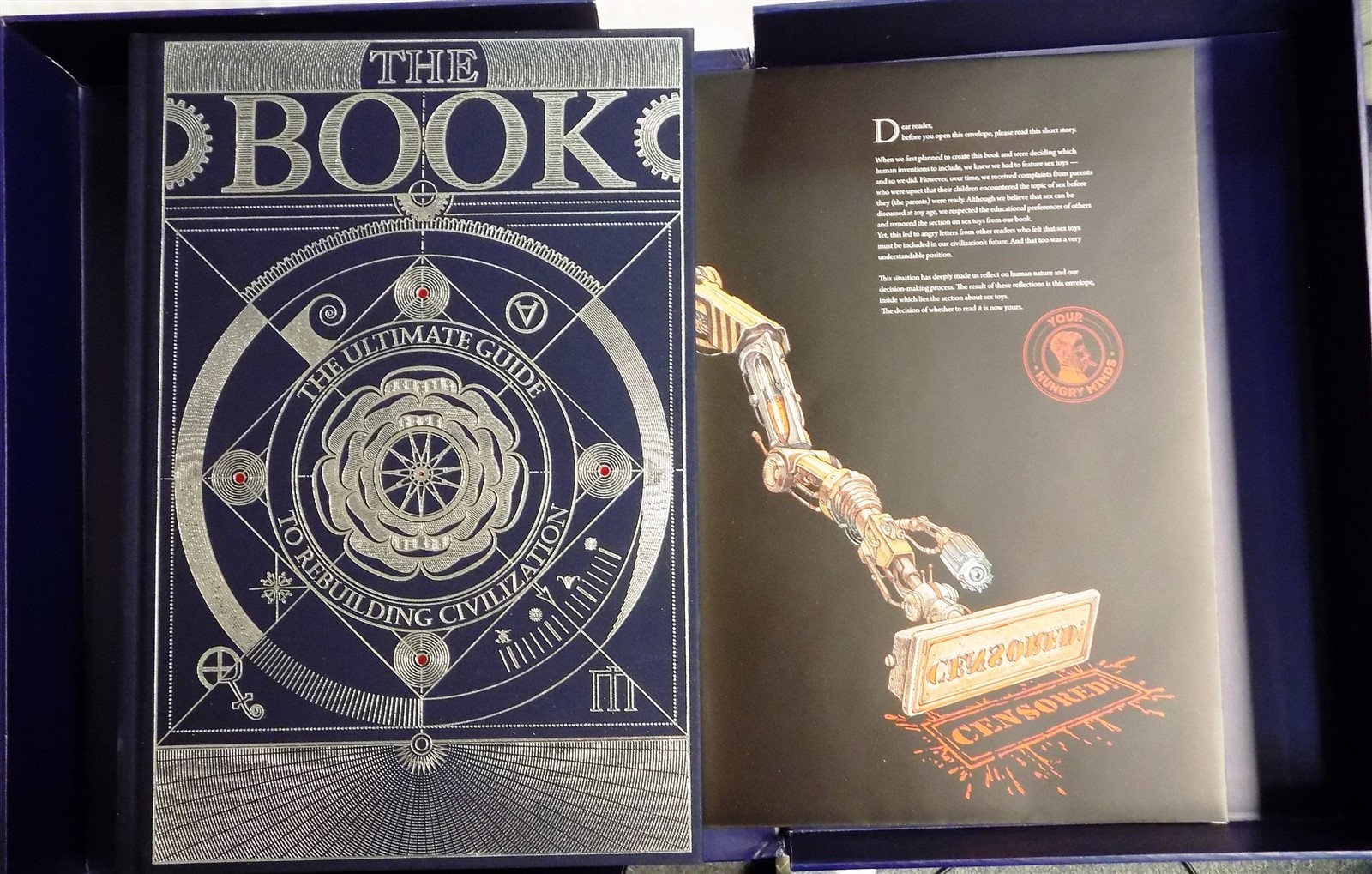 The Book: Ultimate Guide to Rebuilding Civilization 2025 Hardcover QUEST EDITION