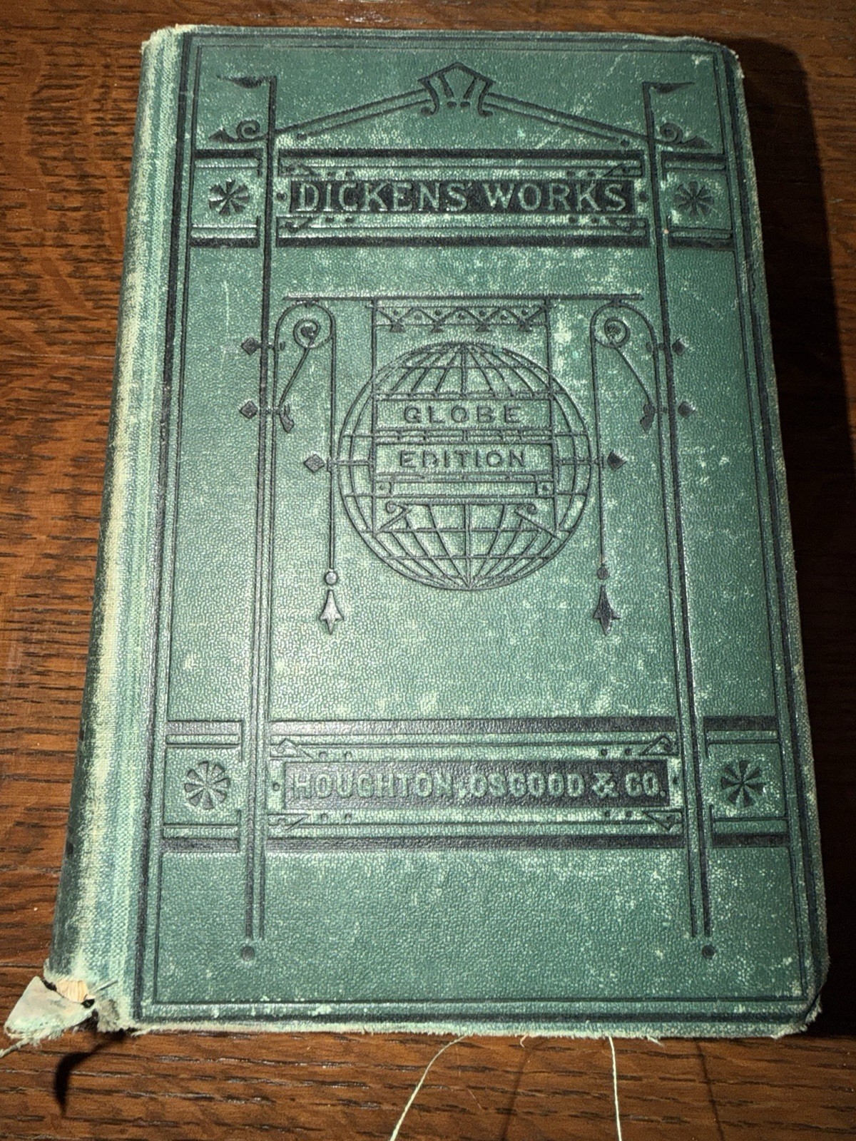 1879 Charles Dickens Our Mutual Friend Globe Edition Houghton Osgood Antique
