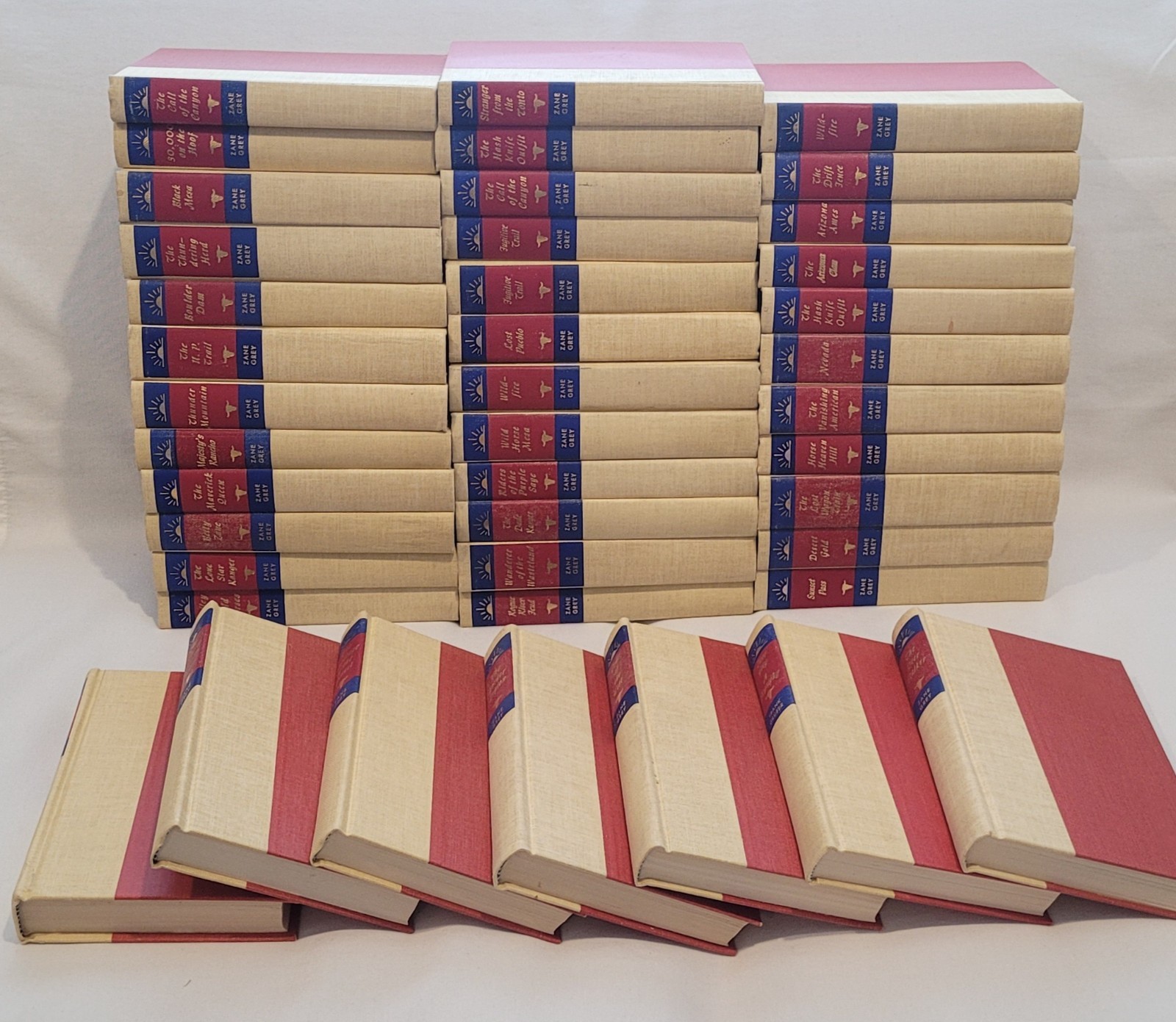 WESTERN BOOKS by ZANE GREY – U PICK/CHOOSE 1 or more, Build Your Own Lot, all HB