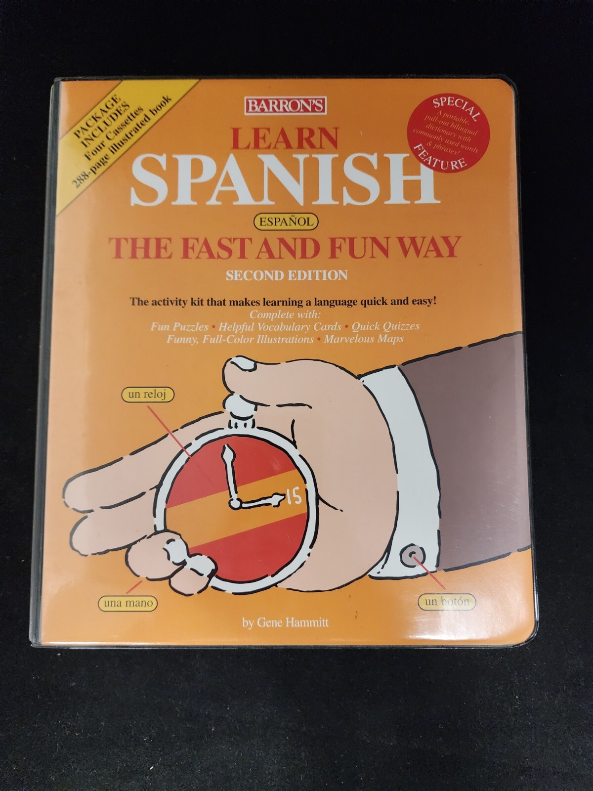 LEARN SPANISH THE FAST AND FUN WAY: WITH CASSETTE By Gene Hammitt & Heywood Wald