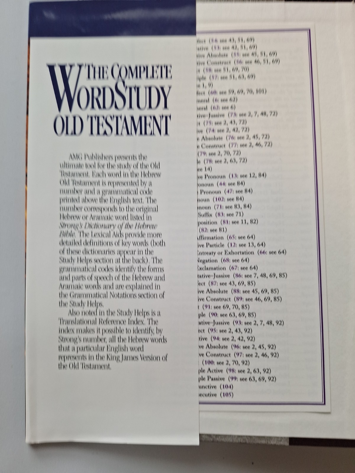 The Complete Word Study Old Testament (Word Study Series)