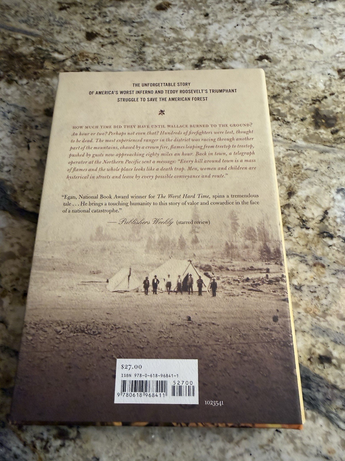 The Big Burn: Teddy Roosevelt and the Fire that Saved America