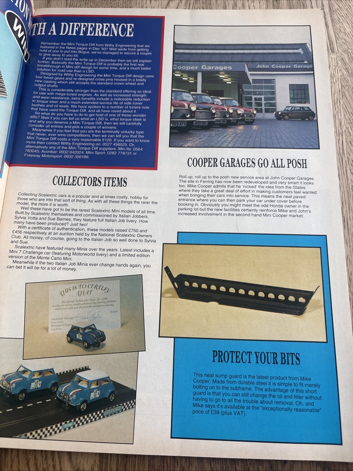Mini World Magazine April 1994 – Includes Free Print, Stretched Limo, Zak & Bits