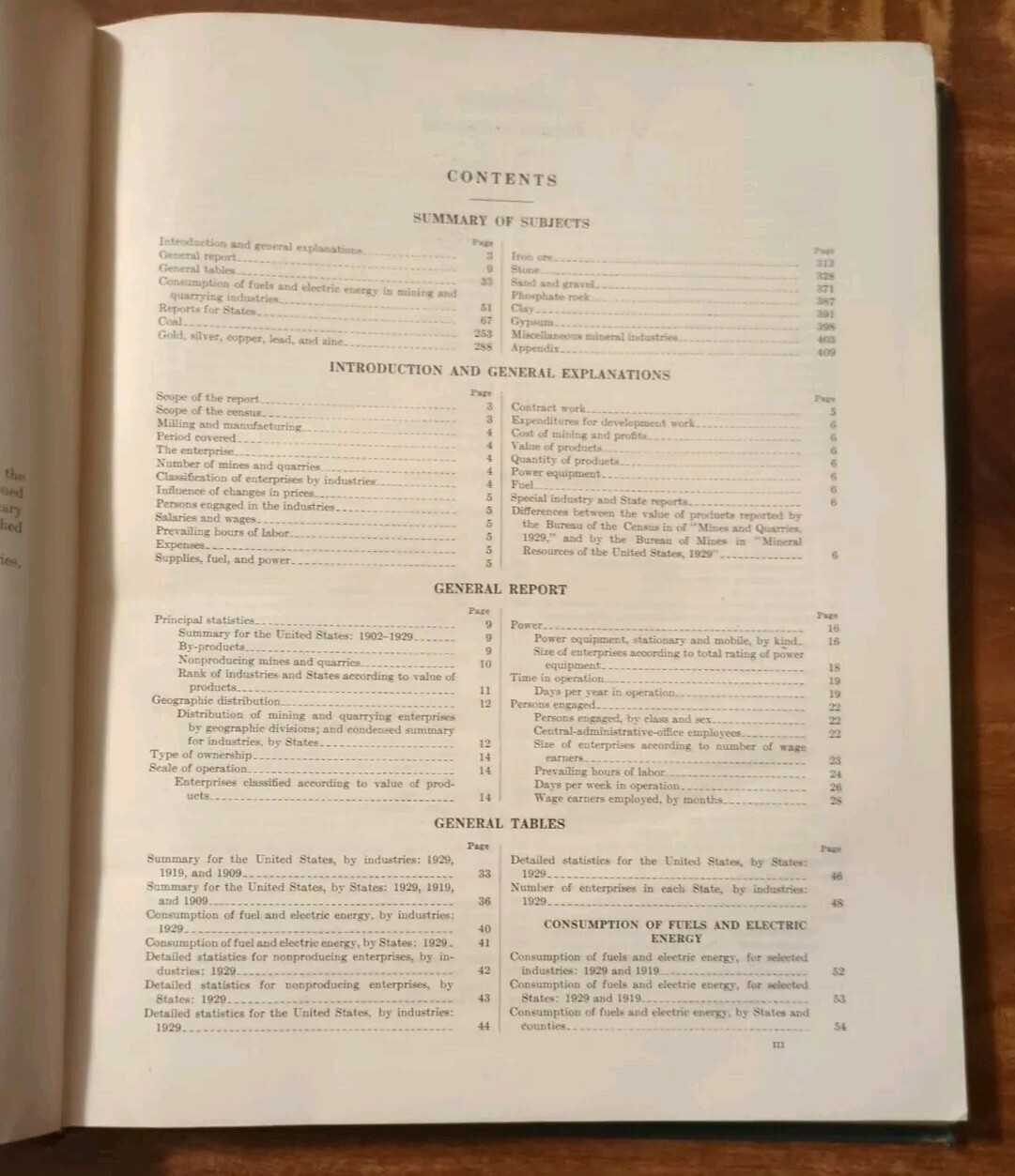 General Report 15th Census United States 1930 Mines And Quarries