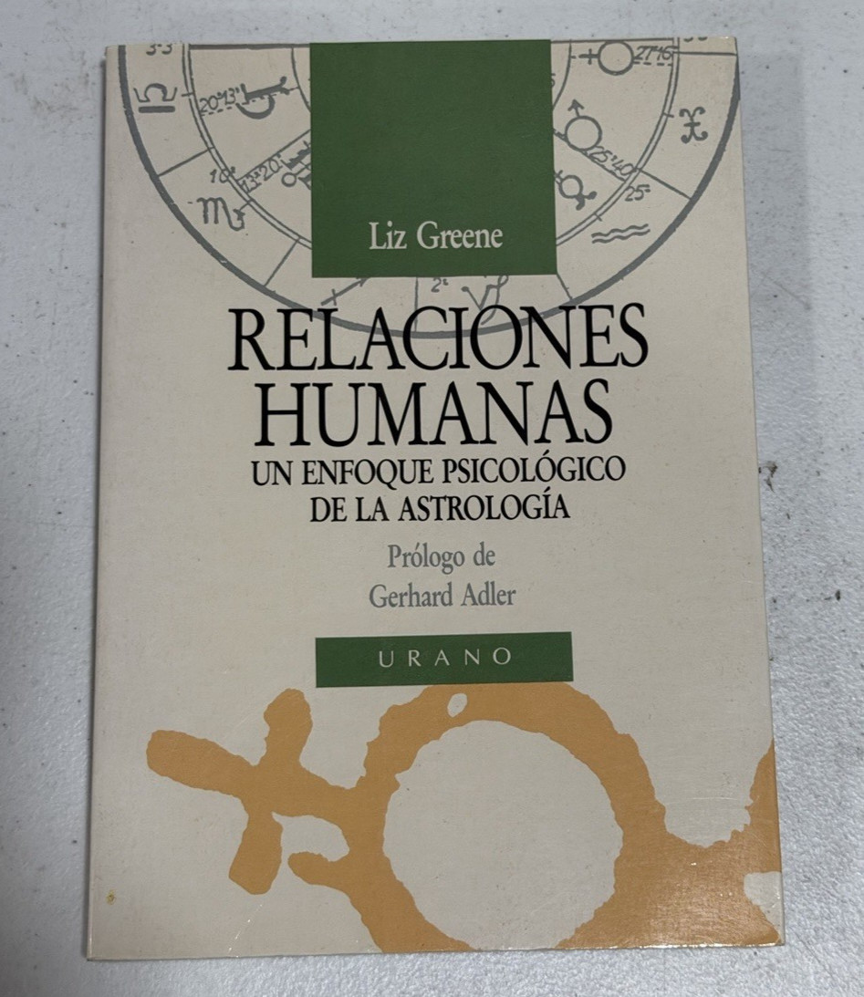 Relaciones Humanas Liz Greene Trade Paper Back Spanish Edition