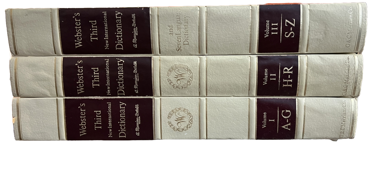 Webster’s Third New International Dictionary Unabridged & 7 Language Dictionary