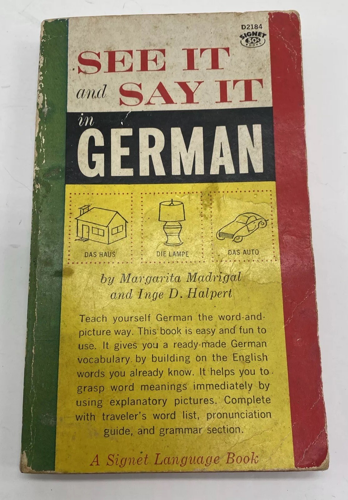 See it and Say In In German Paperback Margarita Madrigal Inge Halpert 1962