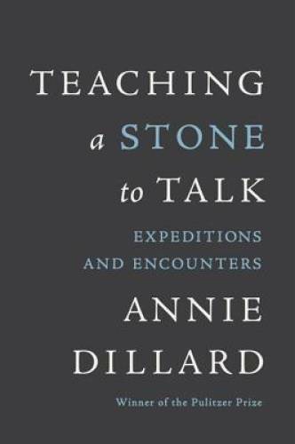 Teaching a Stone to Talk: Expeditions and Encounters – Paperback – GOOD