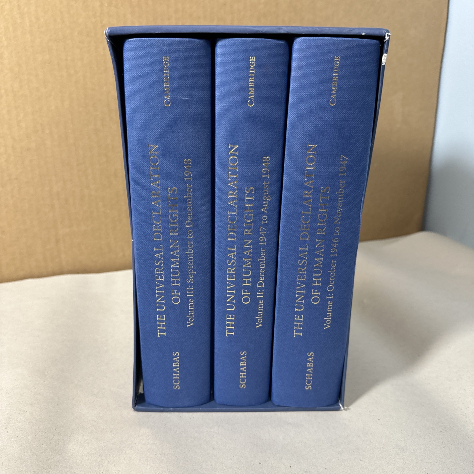 Universal Declaration of Human Rights Travaux Préparatoires 3 Volume Set 2013
