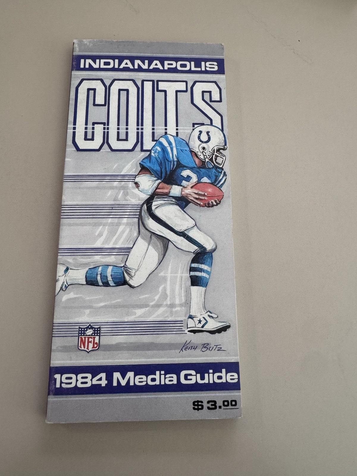1984 Indianapolis Colts Media Guide Excellent Condition 168 Pages