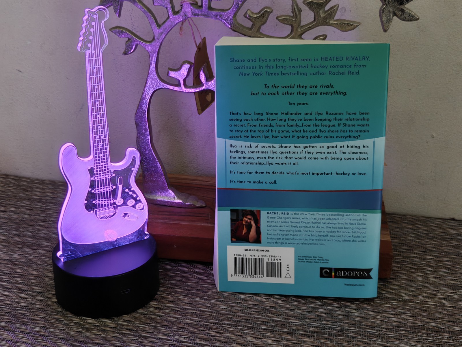 Heated Rivalry Series Signed The Long Game Rachel Reid Book