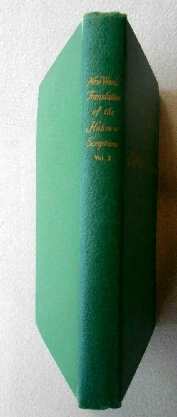 New World Translation HEBREW SCRIPTURES Volumes # 1, 2 & 3 LARGE PRINT