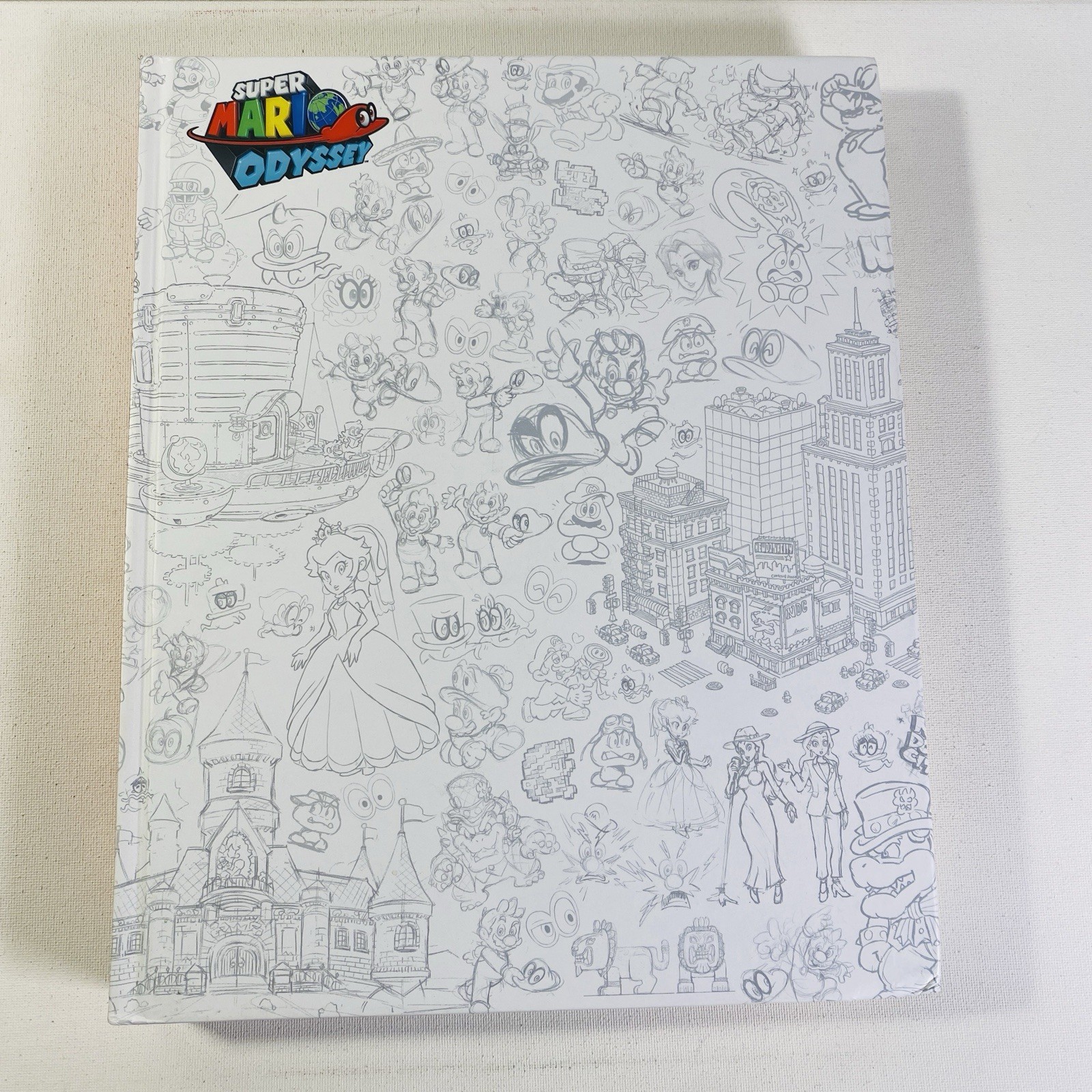 Nintendo The Art of Super Mario Odyssey Art Book Hardcover 2019 FIRST EDITION