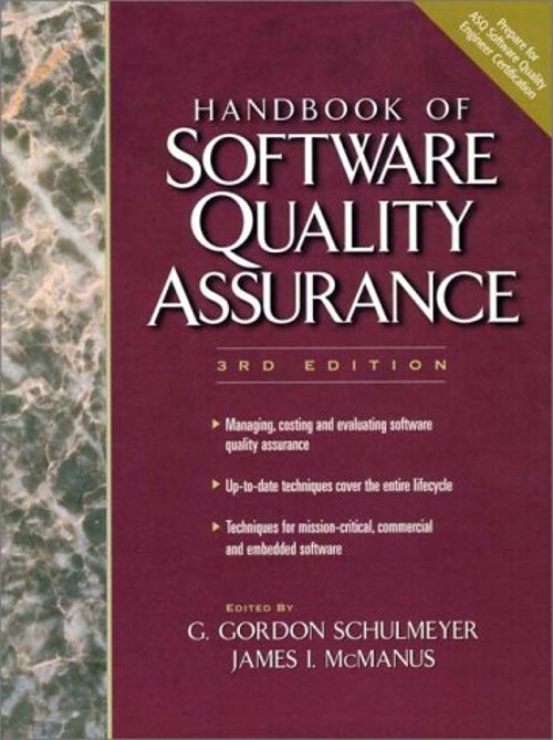 The Handbook of Software Quality Assurance Hardcover
