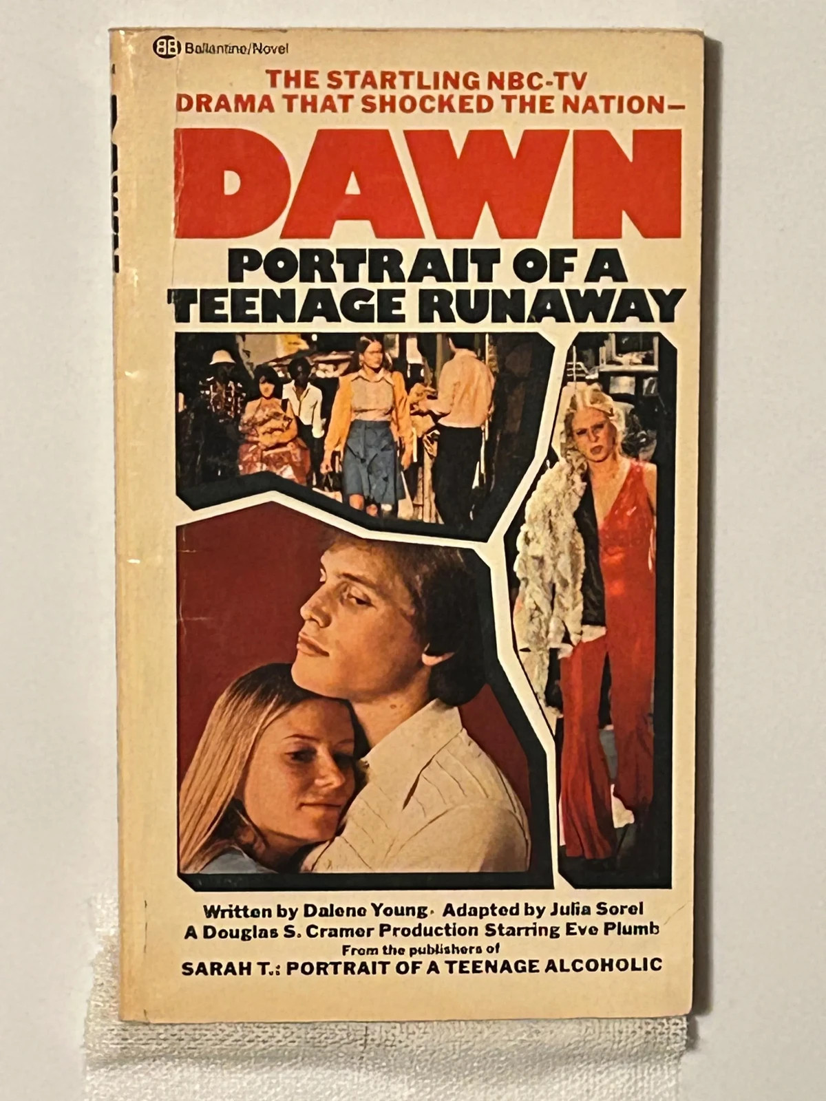 EVE PLUMB Dawn Portrait of a Teenage Runaway BRADY BUNCH TV tie-in pb book
