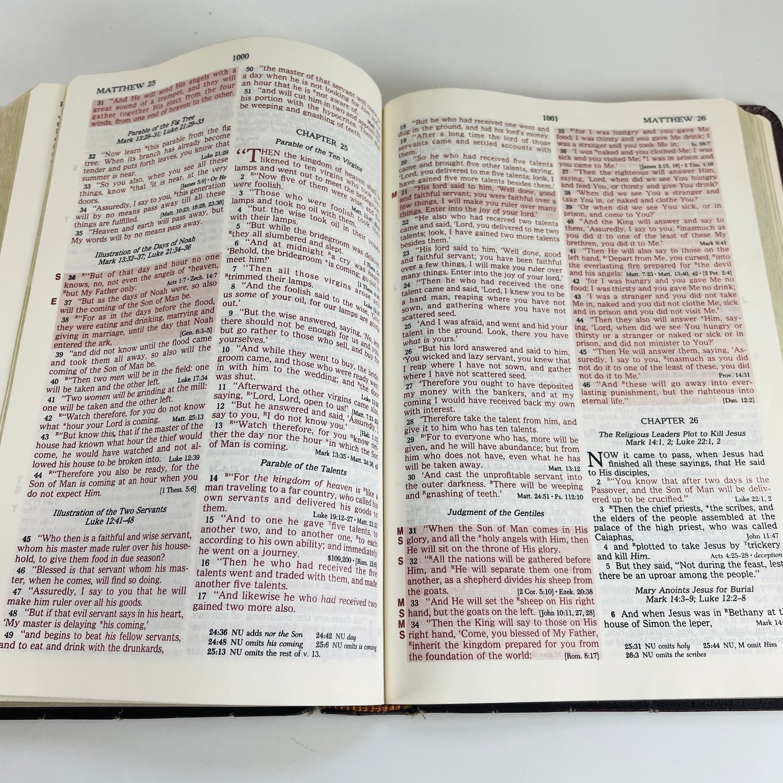 Holy Bible New King James Version Prophecy Edition TBN 1985 Hardcover