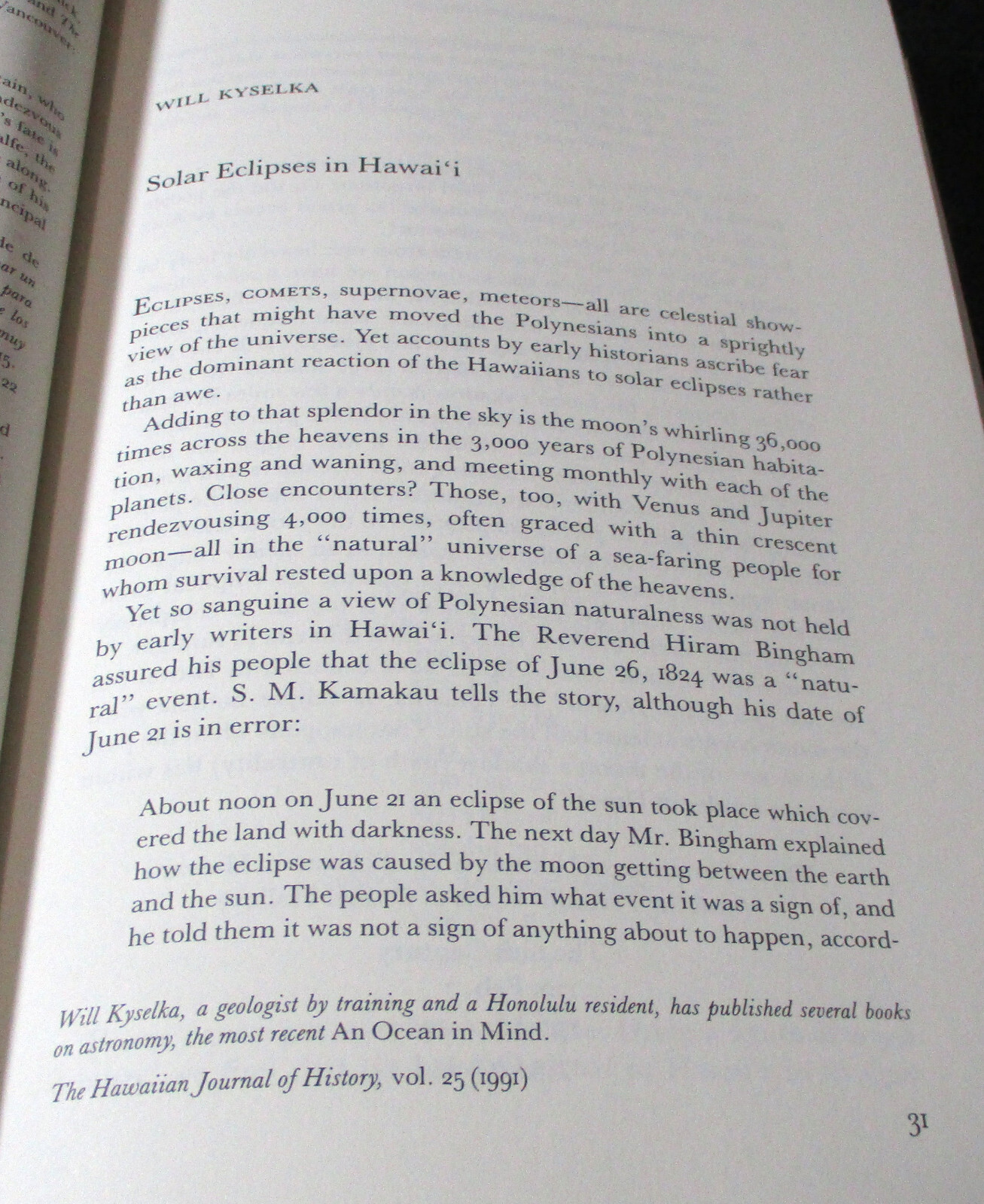 2 HAWAIIAN JOURNAL OF HISTORY 1990 V24 and 1991 V25 Hawaiian Historical Society