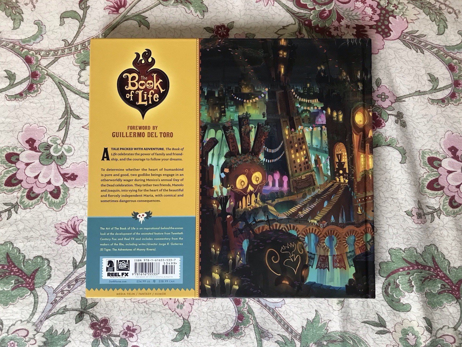 Art of the Book of Life By Jorge R. Gutierrez – SIGNED By Paul Sullivan w/ Draw