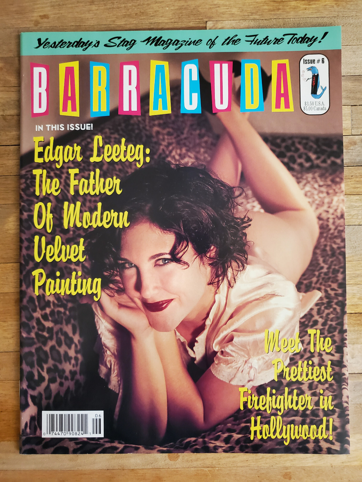 Barracuda Magazine #06 Edgar Leeteg Pinup Stag NOS 1999