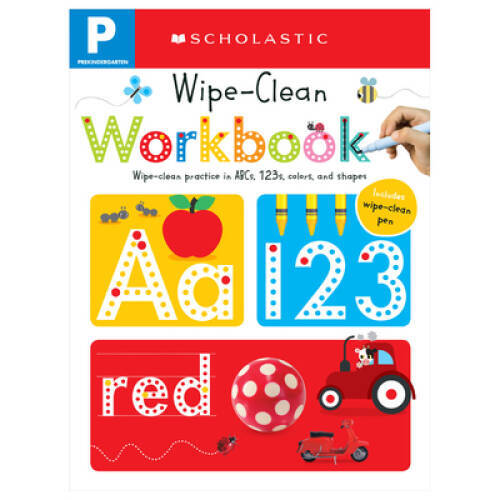 Wipe Clean Workbooks: Pre-K (Scholastic Early Learners) – VERY GOOD