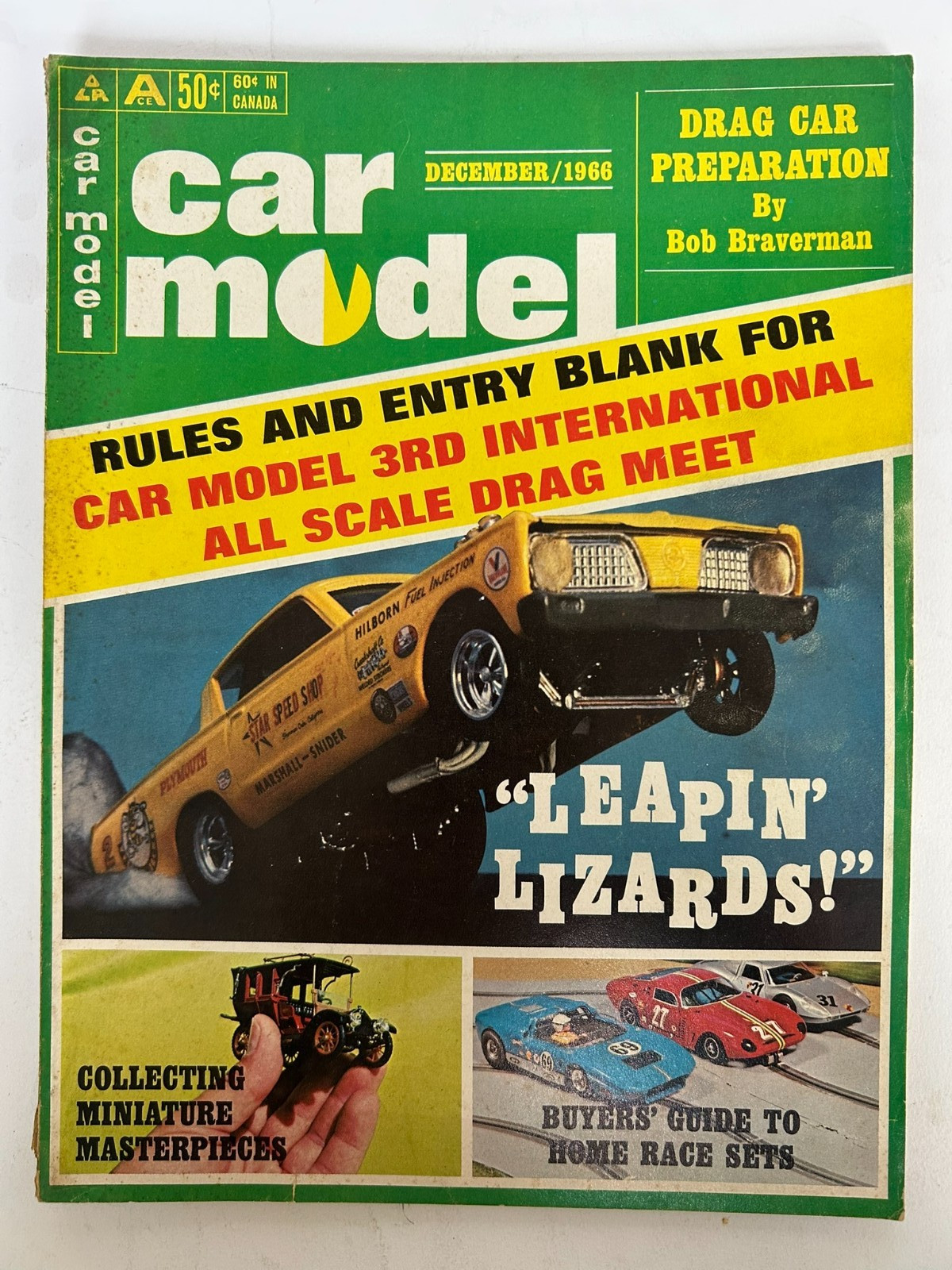 Car Model Magazine December 1966