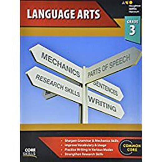 Steck-Vaughn Core Skills Language Arts: Workbook Grade 3