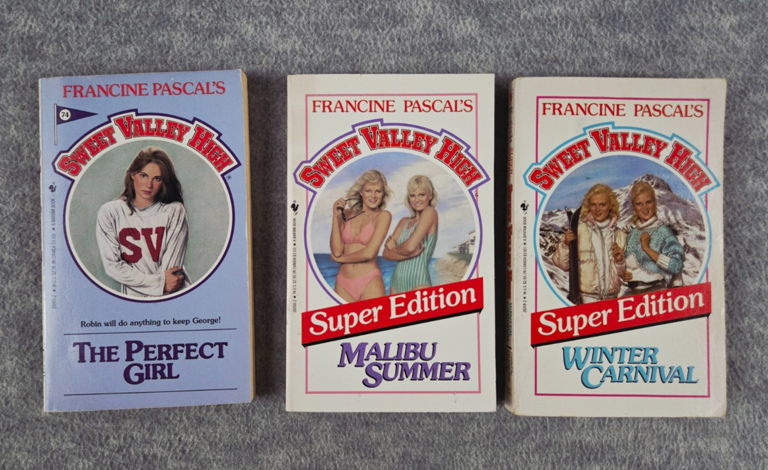Sweet Valley High 21 Paperback Regular & Super Edition 1980s Lot
