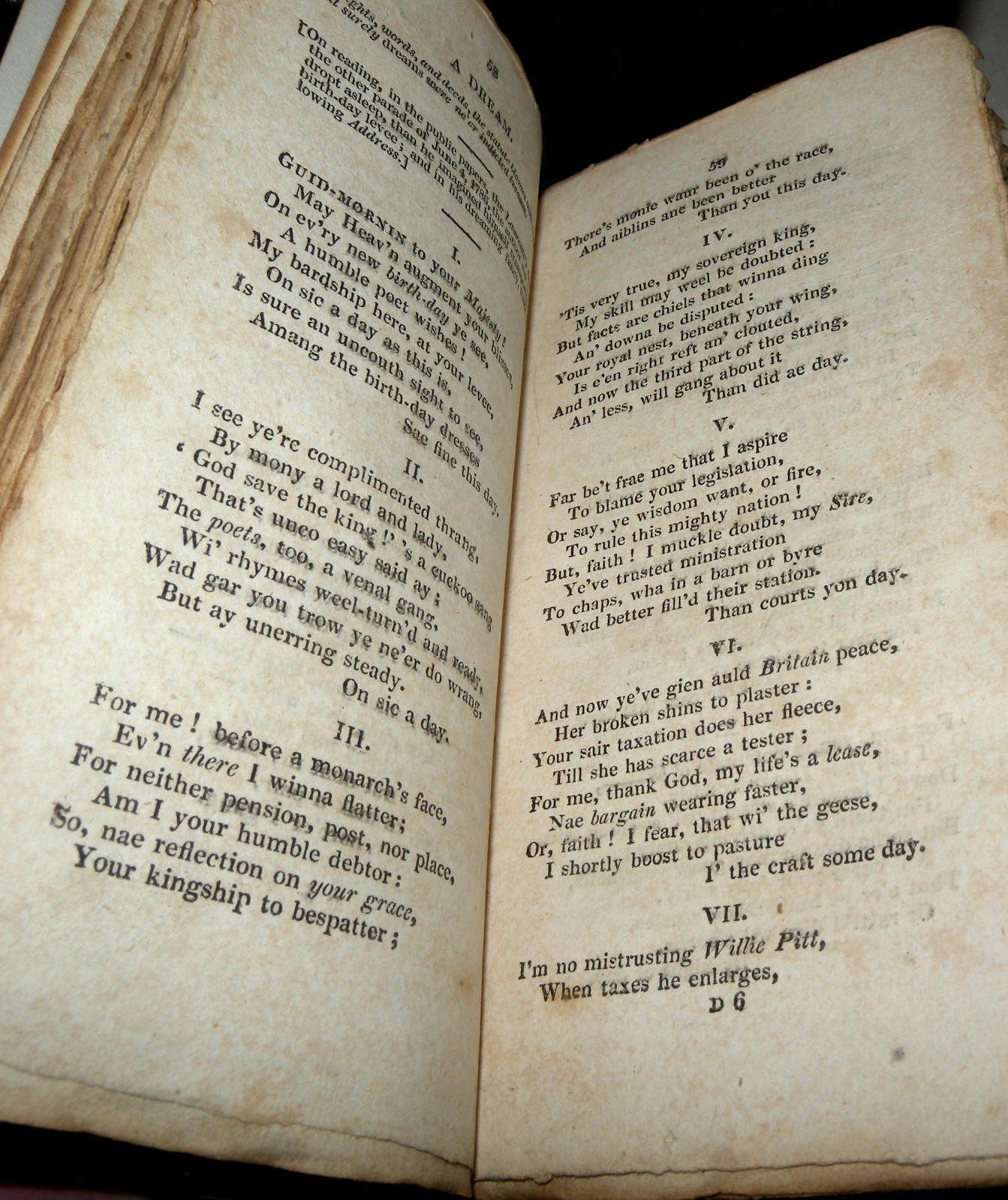 The Works Of Robert Burns – James Currie, 2 Volume Set 1819 – Hardback Books