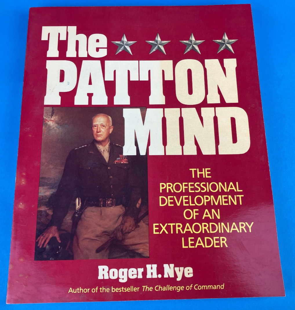 Vintage Book The Patton Mind Roger H. Nye PB 1993 World War II