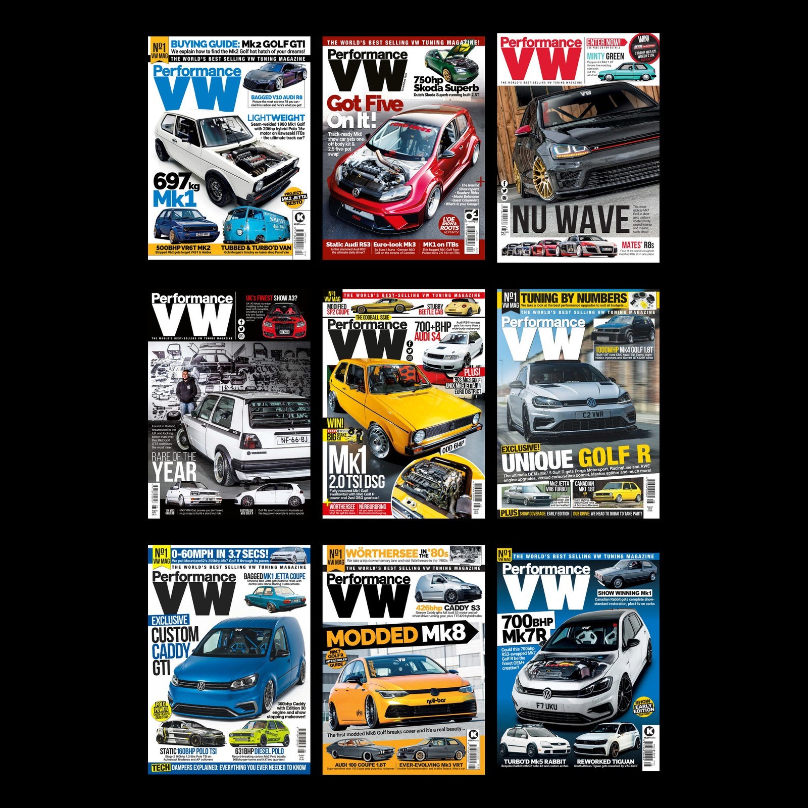 Performance VW magazine 132 issues & 4 specials on USB + immediate bonus