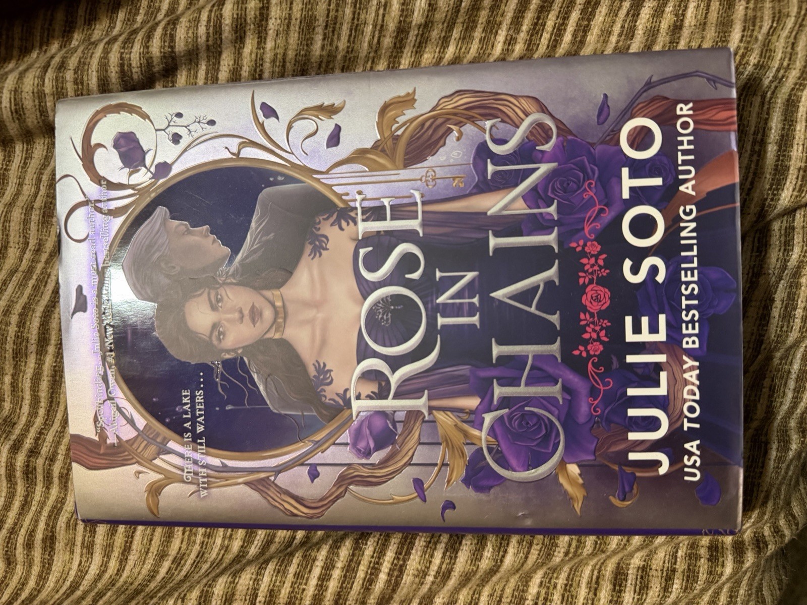 Julie Soto Rose in Chains, hardcover, romance fantasy novel