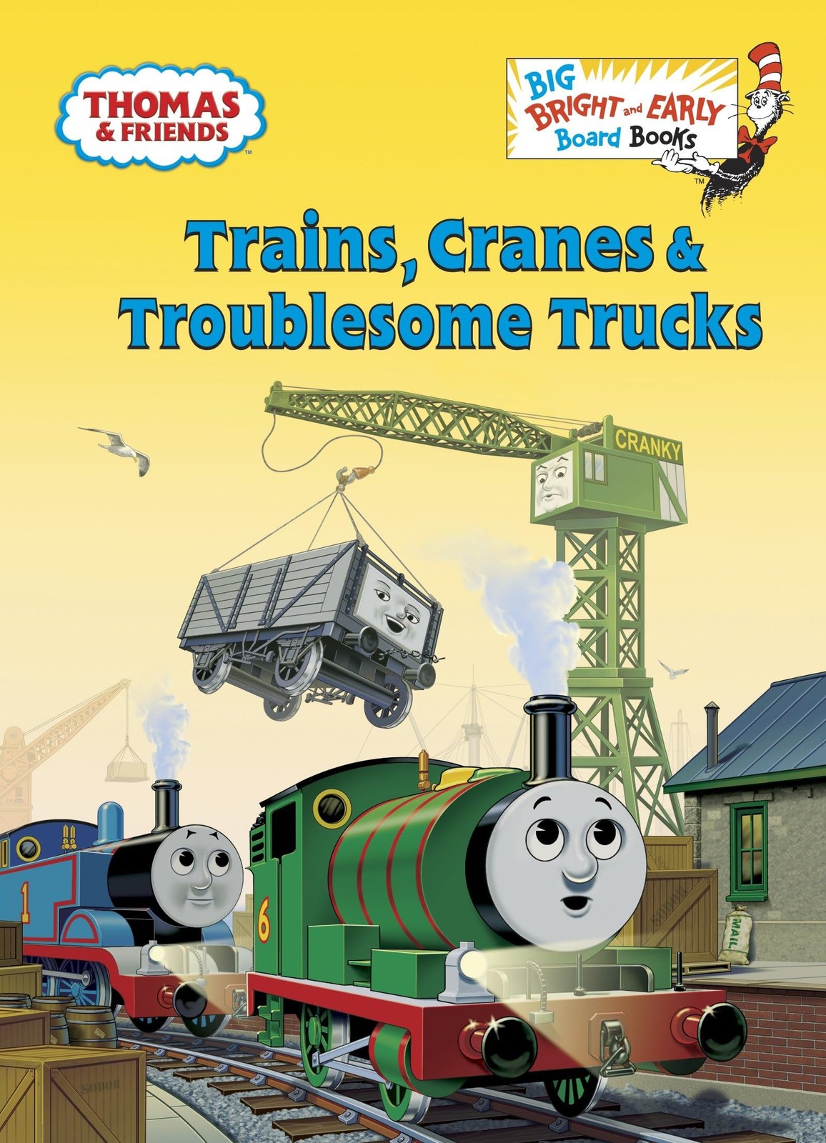 Trains, Cranes & Troublesome Trucks (Thomas & Friends) (Big Bright & Early B…