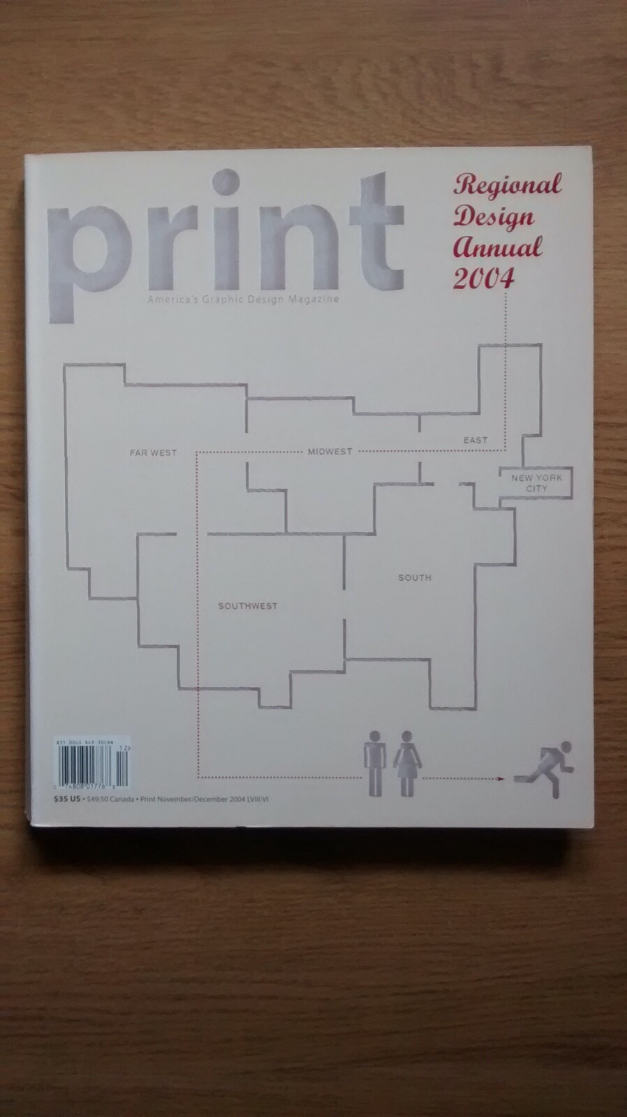Print, America’s Graphic Design Magazine, Regional Design Annual 2004, 344 pages