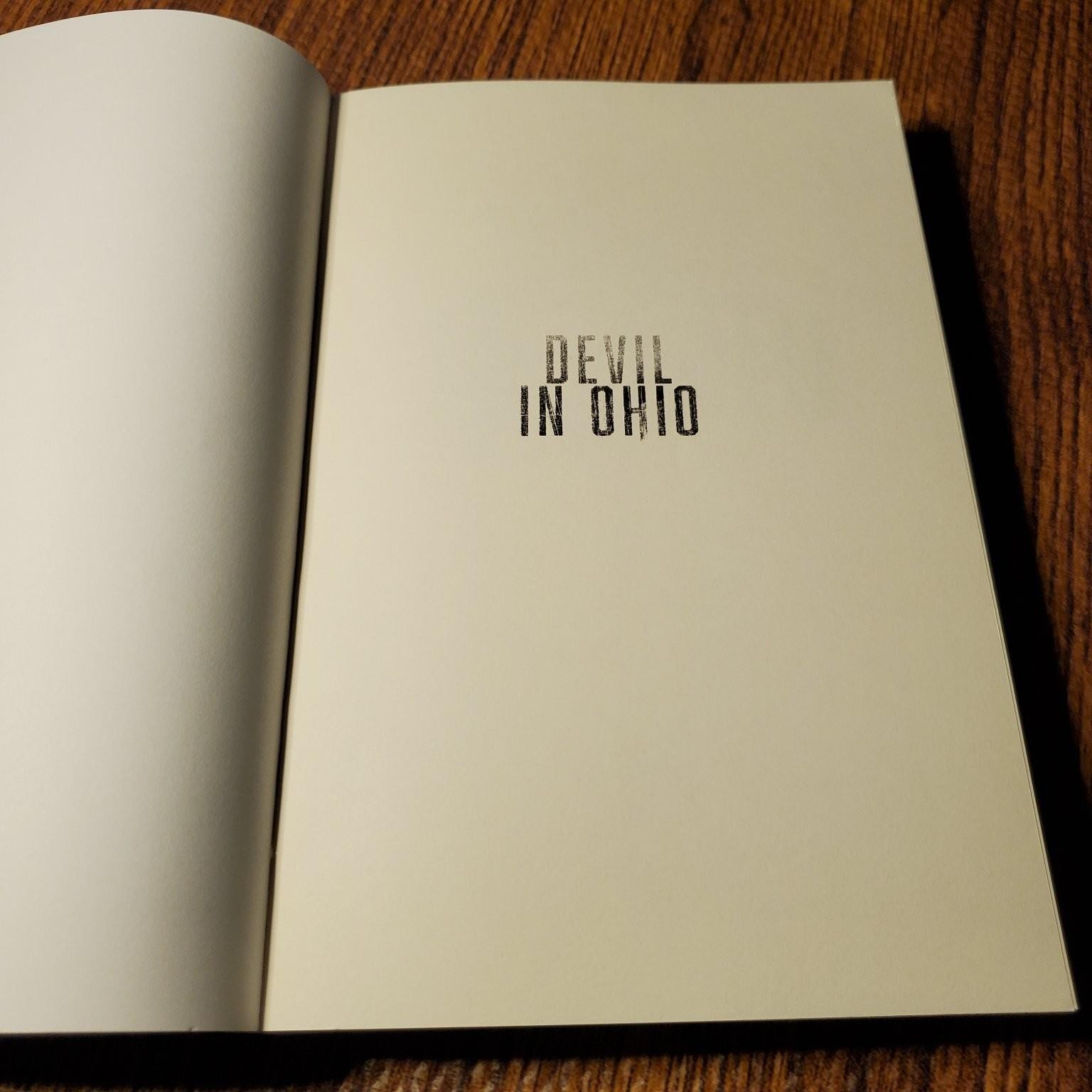 Devil in Ohio Daria Polatin Square Fish First Edition 2018 Horror Thriller
