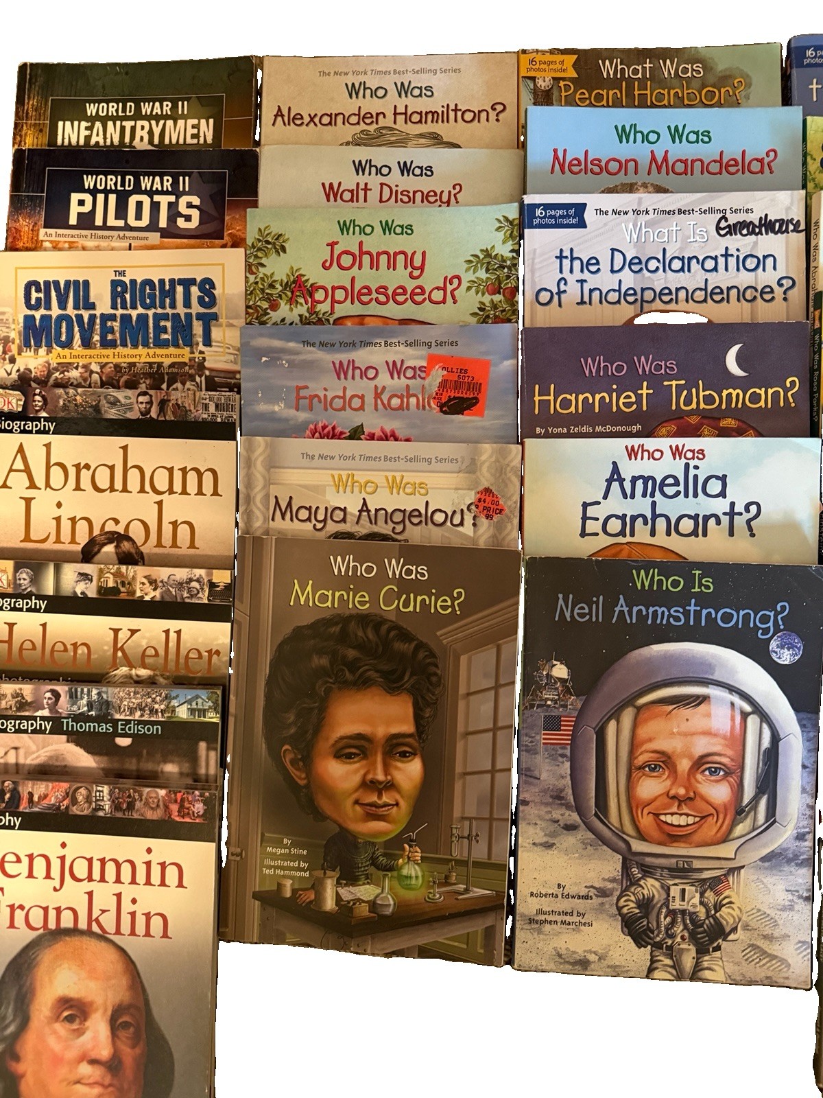 Lot Of 33 Who HQ Books Who Is What Was Where Is You Choose DK Paperback Stories
