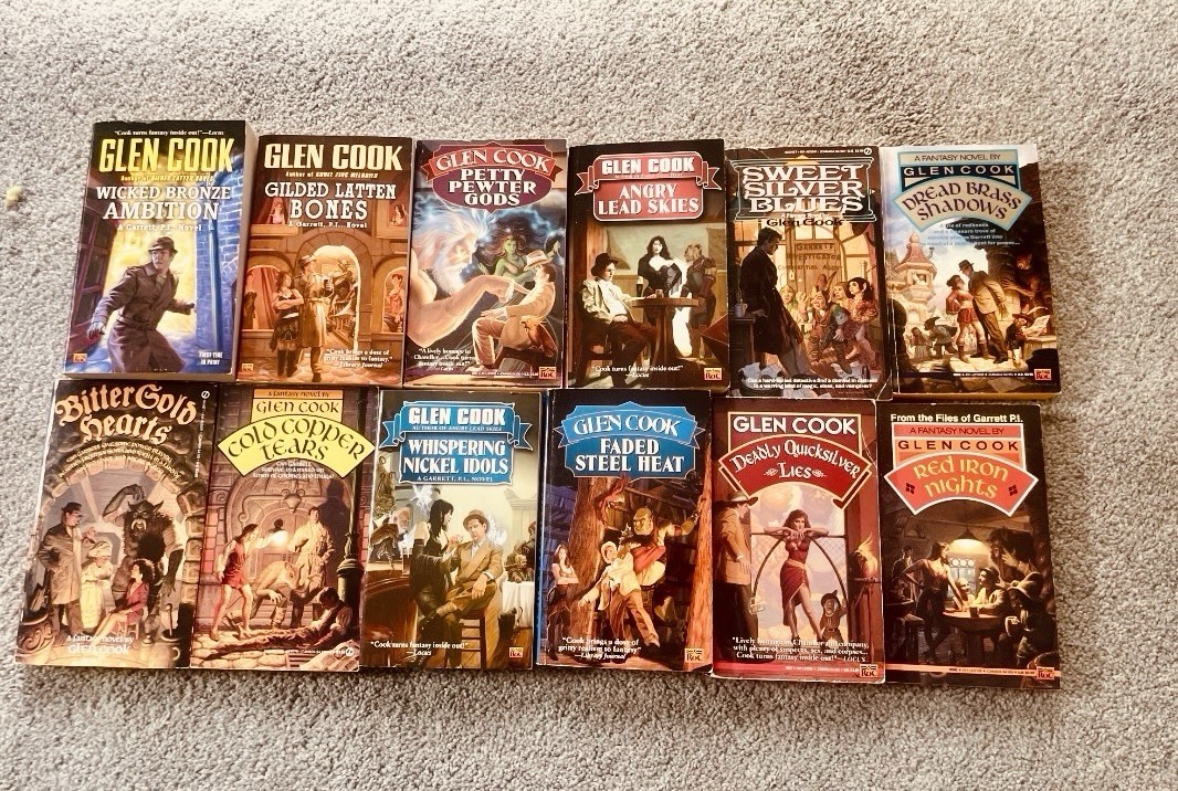 Glen Cook Garrett P.I. Series — Large Fantasy/Mystery Lot 🔥⚔️