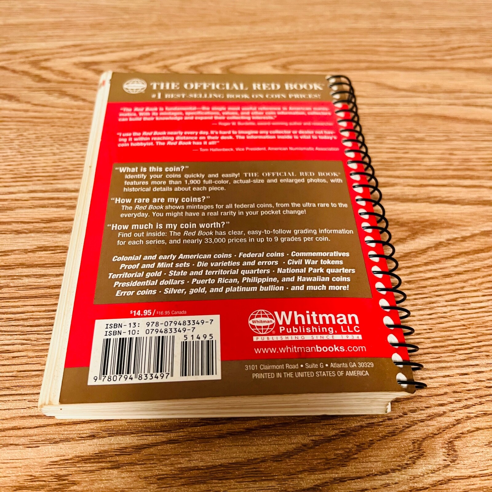Red Book of U.S. Coins by R.S. Yeoman and Kenneth Bressett 2012