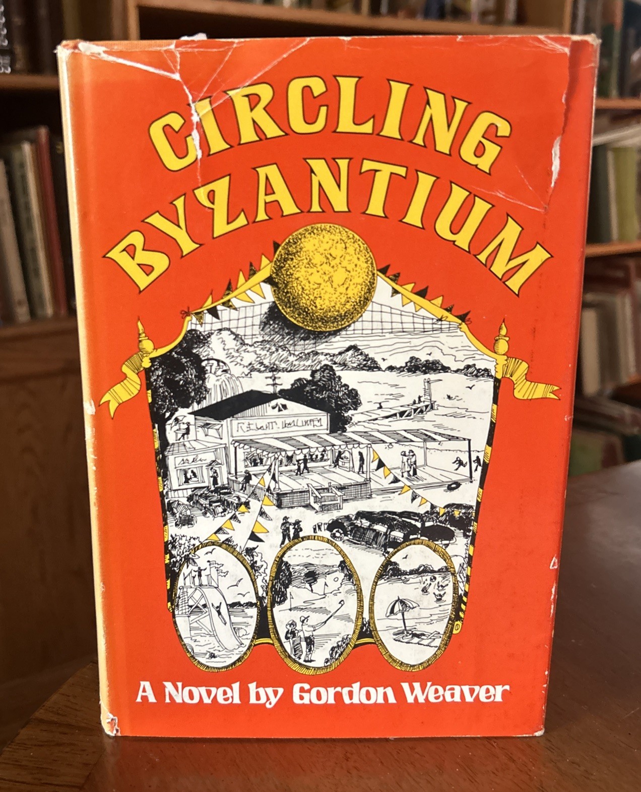 SIGNED CIRCLING BYZANTIUM by Gordon Weaver 1st Ed/1st Printing 1980 VG LSU