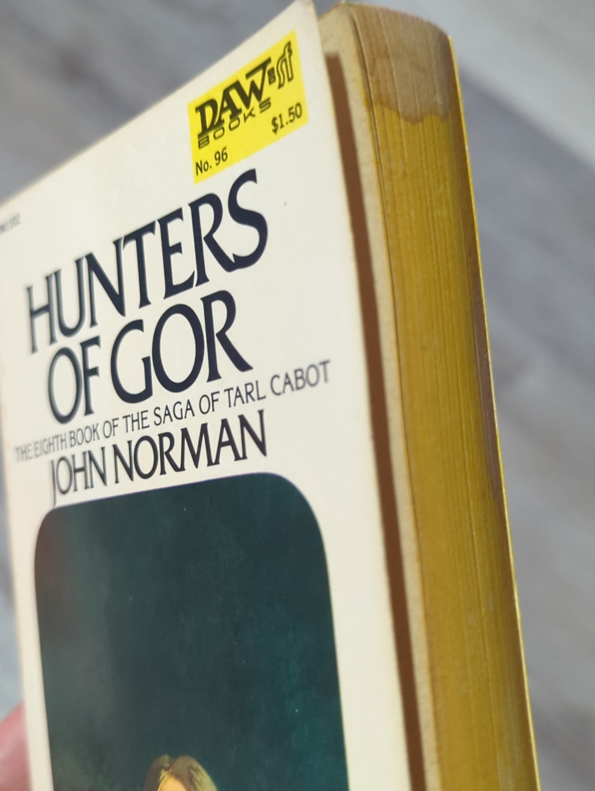 Gor series by John Norman. 7 book lot. Vintage DAW & Ballantine Sword & Sorcery