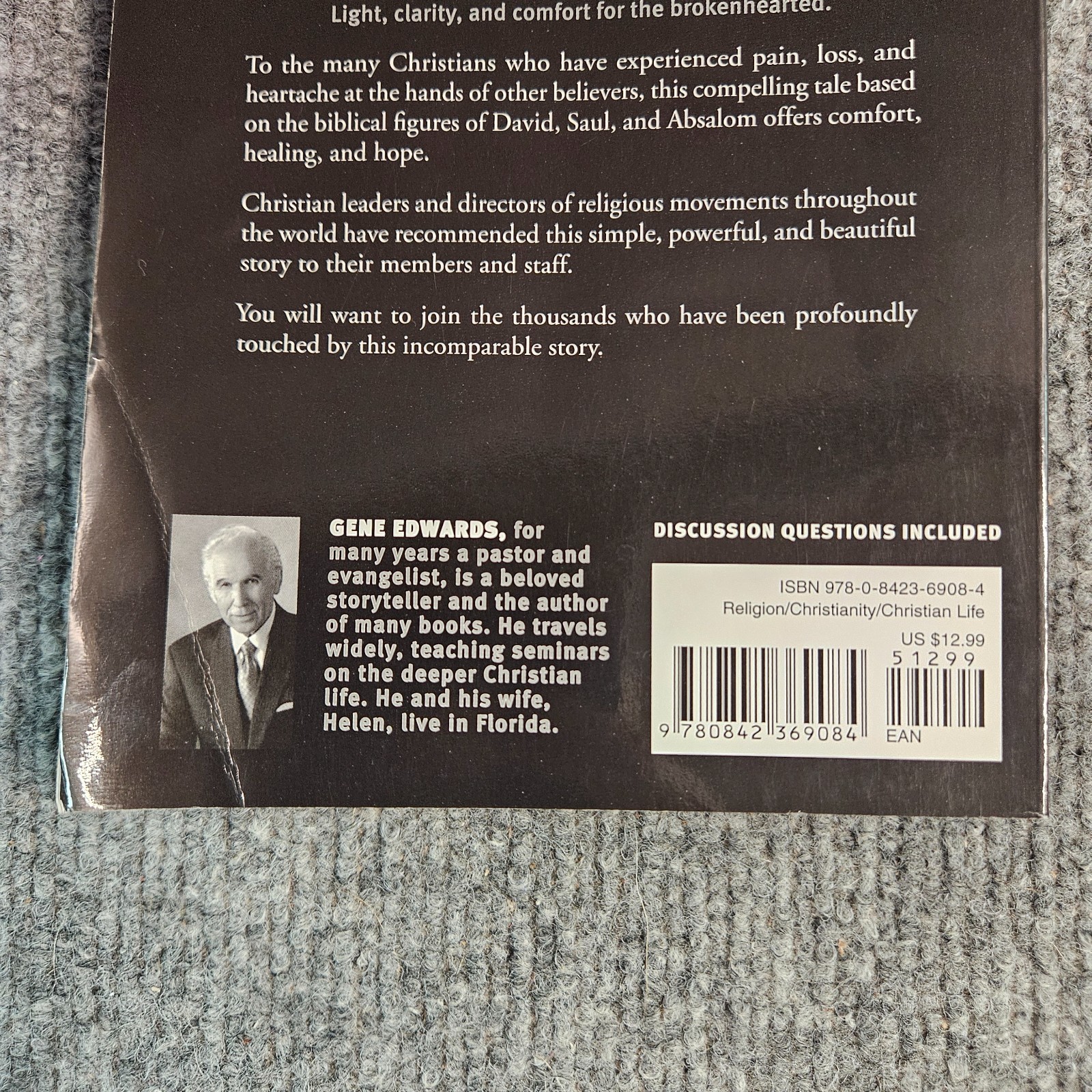 A Tale of Three Kings Gene Edwards Study in Brokenness Christian PB Good