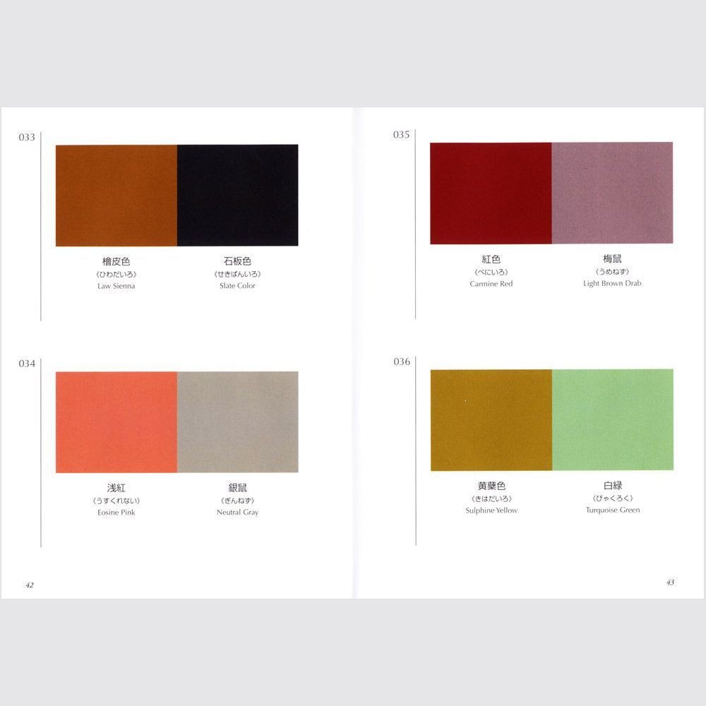 A Dictionary of Color Combinations Vol.1&2 Japanese Creative World 2Books Japan