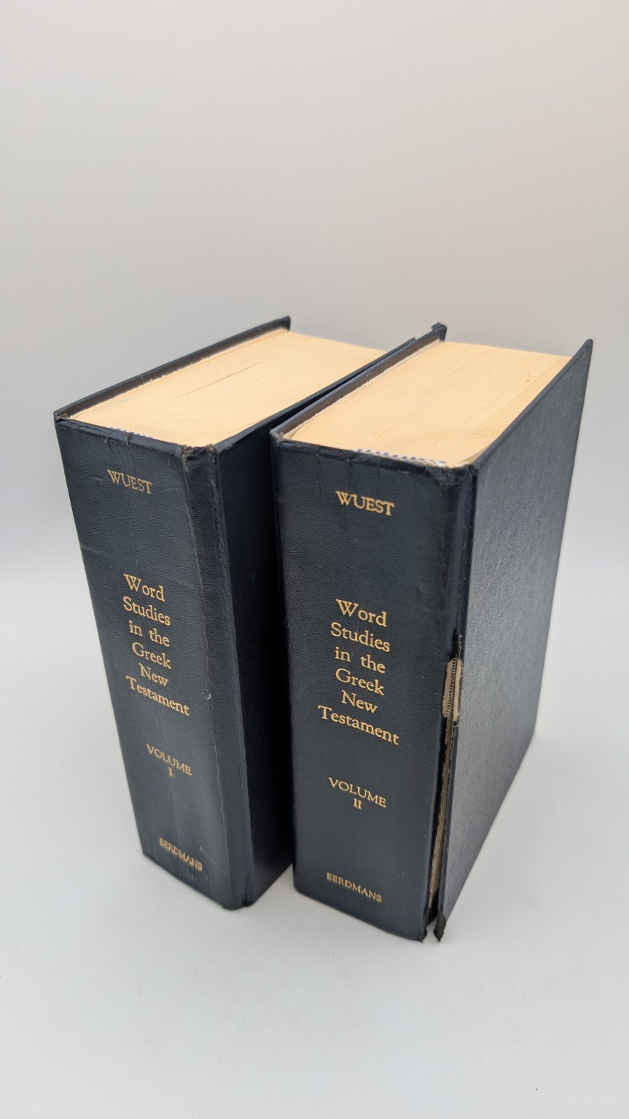 Word Studies in the Greek New Testament by Kenneth S. Wuest Vol. 1 & 3 ONLY READ