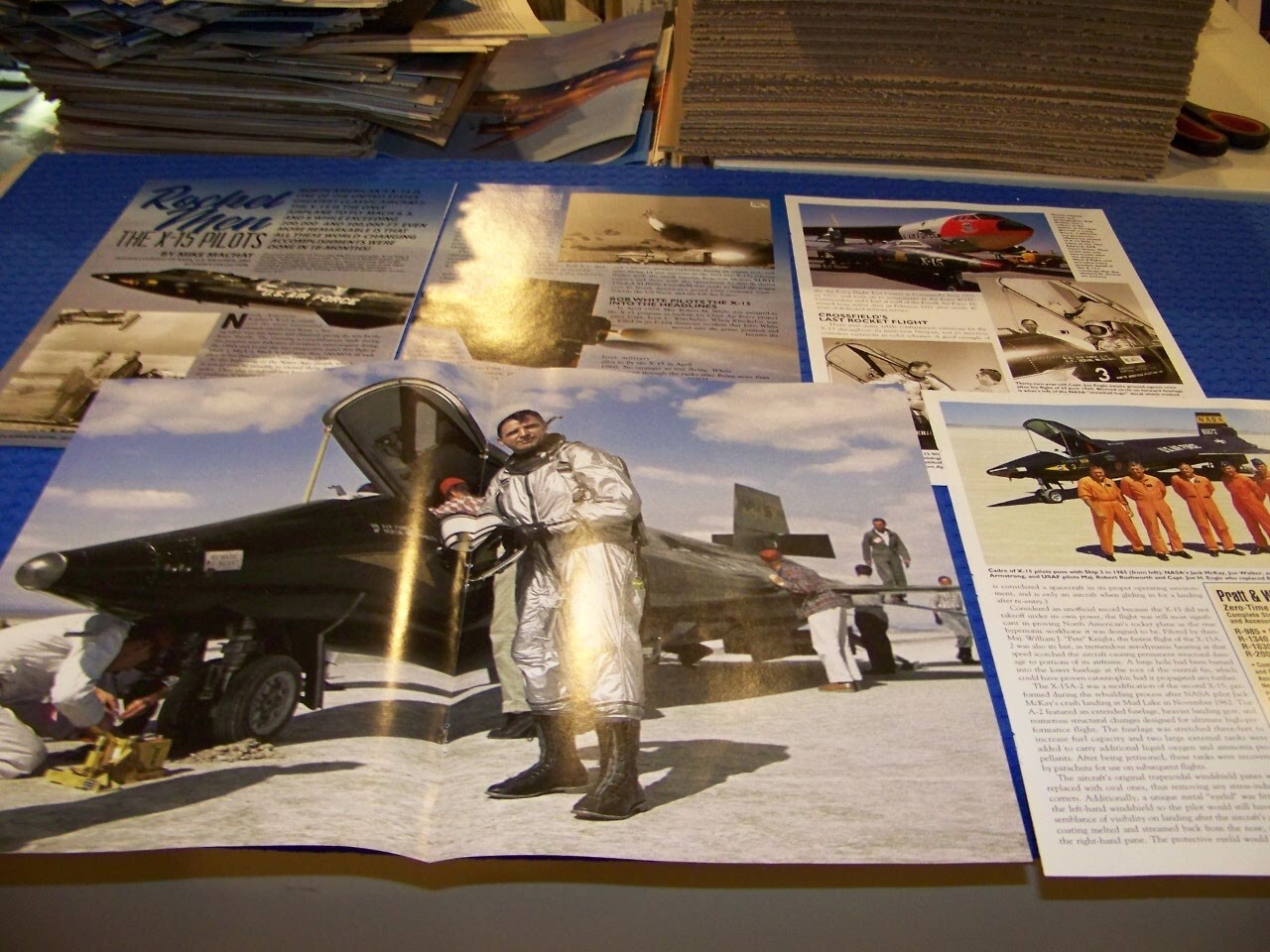 N.A. X-15 “ROCKET MEN: THE X-15 PILOTS”.. DETAILS/PHOTOS/HISTORY (692KK)