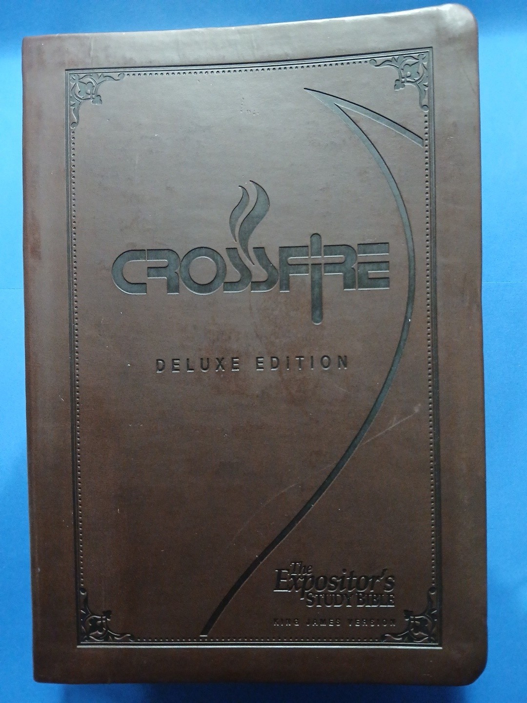 Expositor’s Study Bible KJV Crossfire Deluxe Edition Swaggart SIGNED